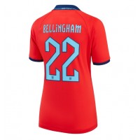 Englanti Jude Bellingham #22 Vieraspaita Naiset MM-kisat 2022 Lyhythihainen